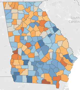 2020 Rural map