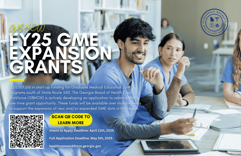 FY25 GME Expansion Grants- Enhancing Medical Education South of State ...